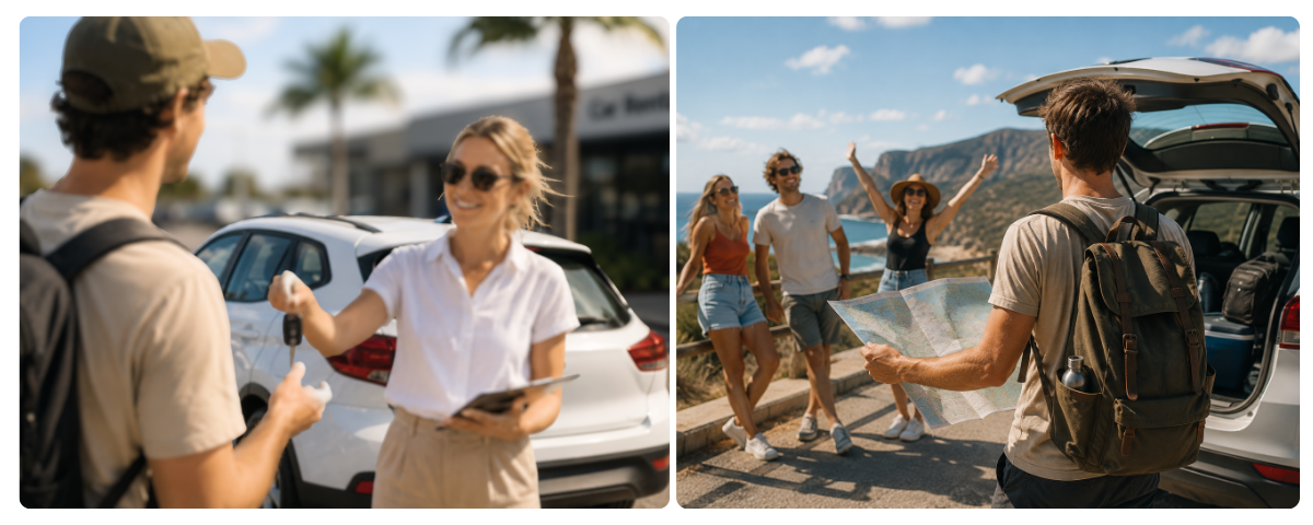 Půjčení auta v Austrálii a příprava na roadtrip